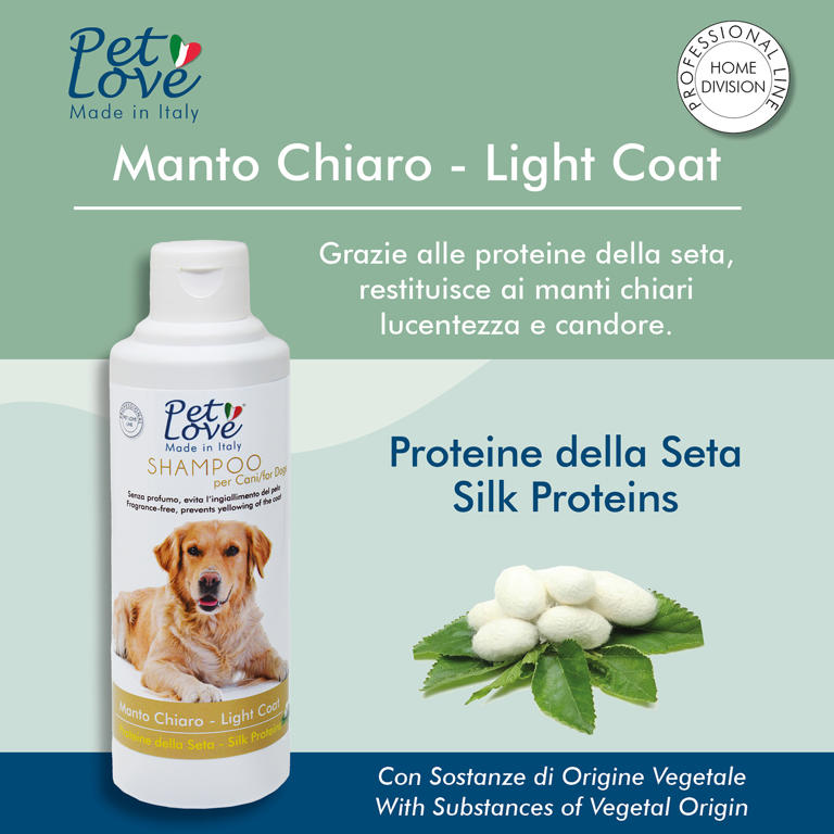 SHAMPOO FOR  LIGHT COLOURED DOGS 