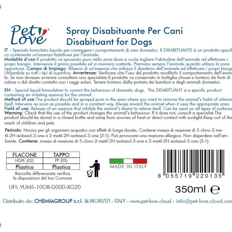 REPELLENT FOR DOGS