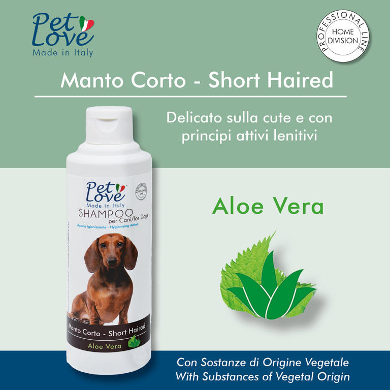 SHAMPOO FOR  SHORT COATED DOGS 