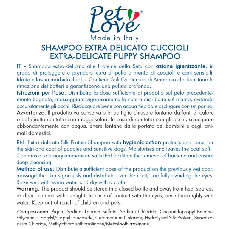 SHAMPOO FOR PUPPIES 