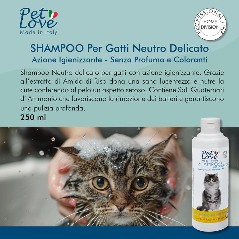 SHAMPOO FOR CATS 